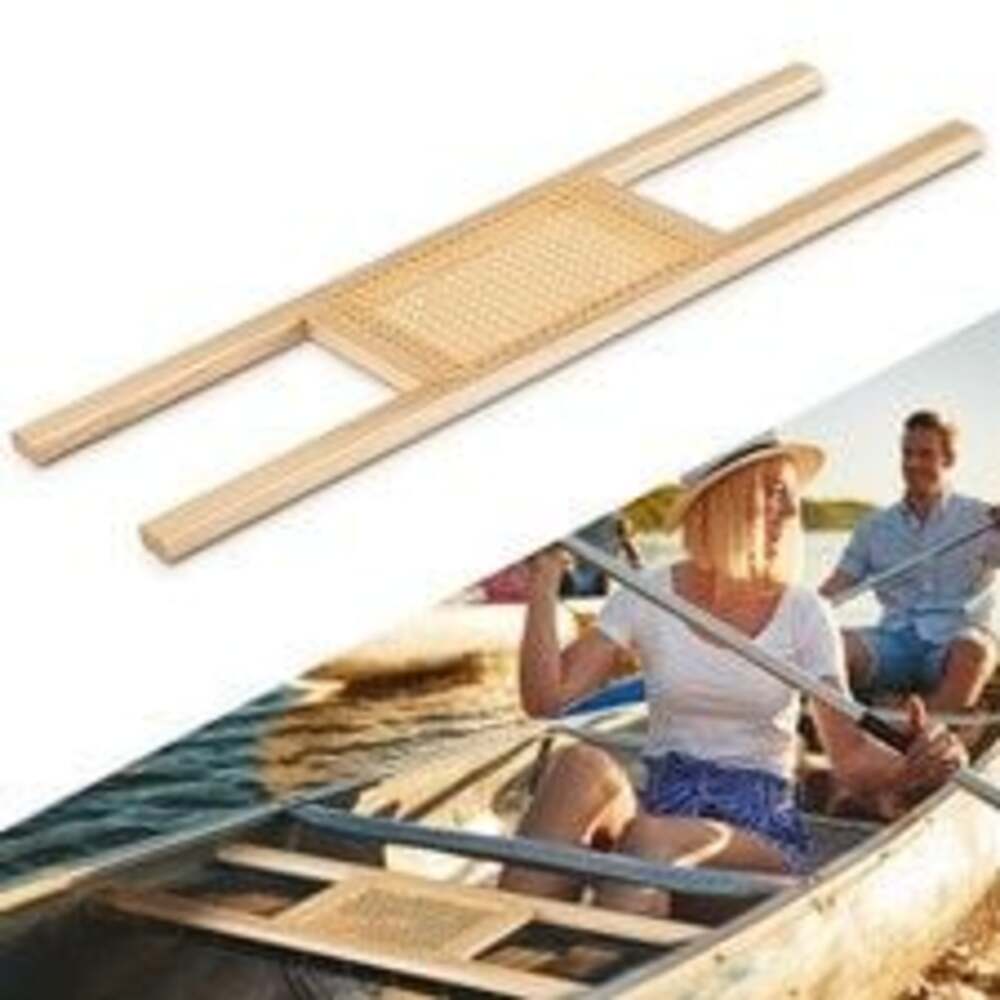 34 Inch Caned Seat for Canoe/Kayak/Boat,New,Natural